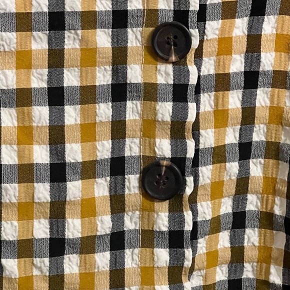 REMOVING TODAY FINAL PRICE NWT P.CILL Seersucker Plaid Skirt - Picture 6 of 7